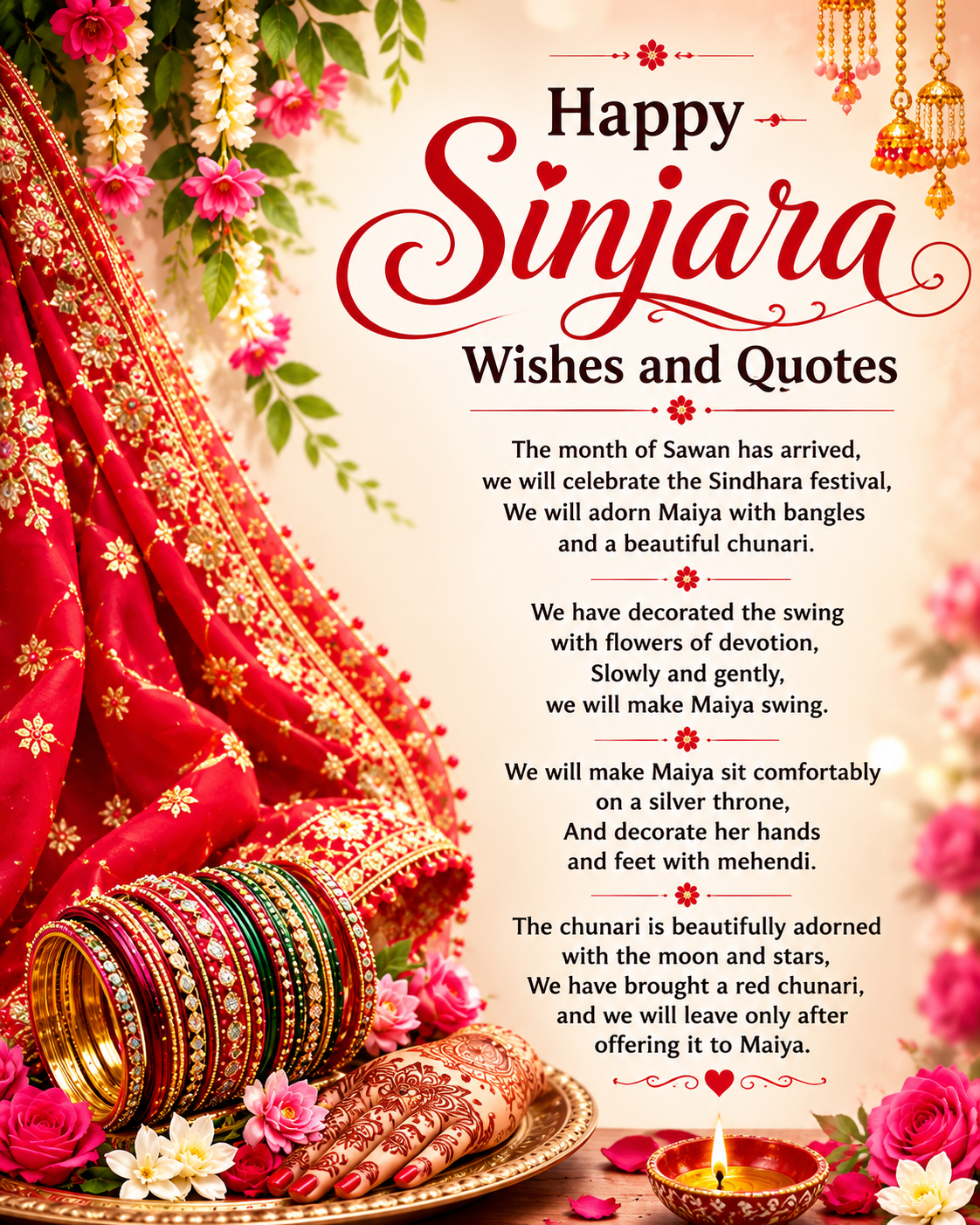 Sijnjara Festival Images 2021 Happy Sinjara Wishes and Quotes